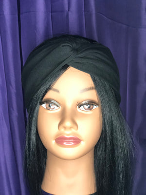 Intertwined Headband- Black